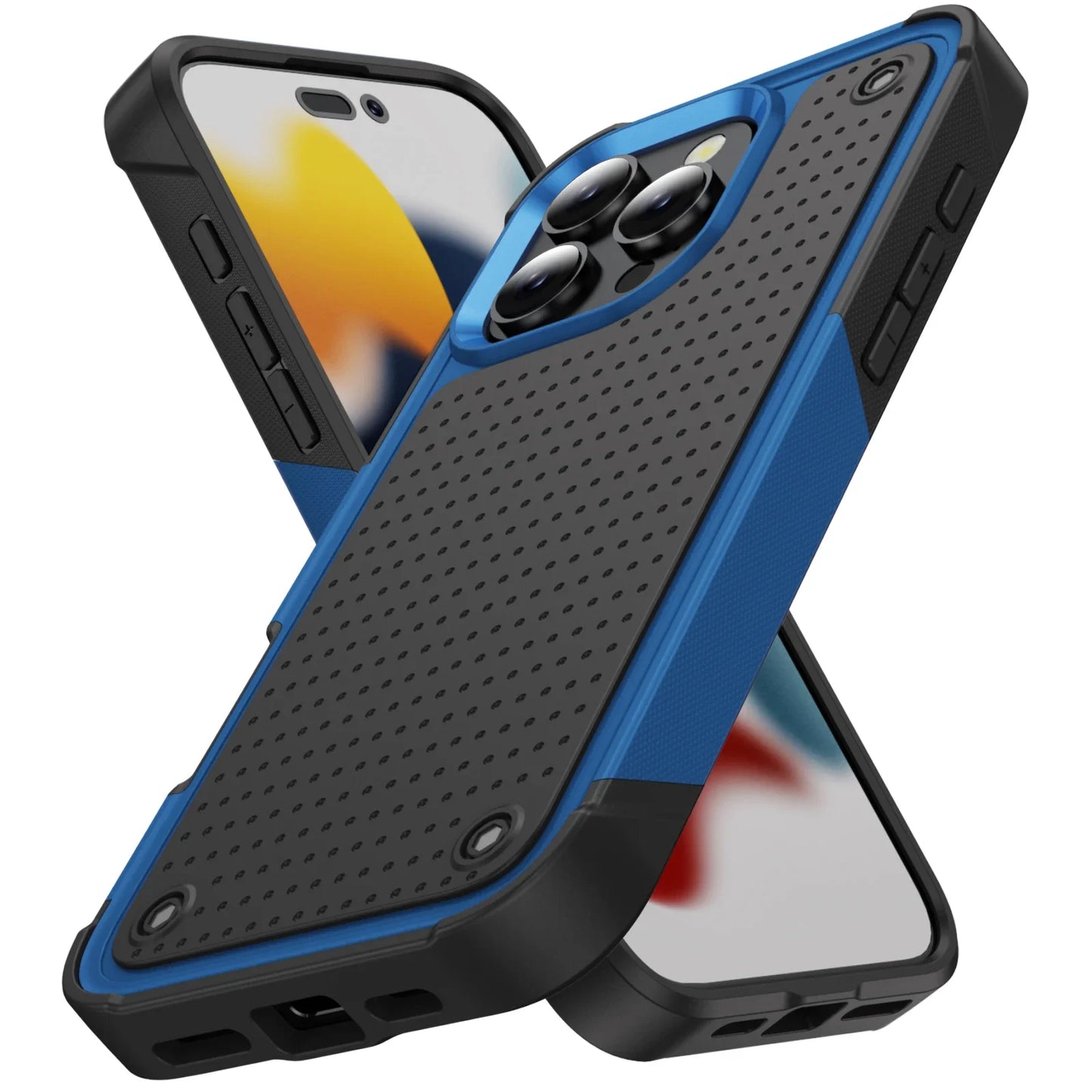 Hybrid Rugged Armor Shockproof Case For iPhone 11 12 13 14 15 16 Pro Max Xs XR 8 7 SE 2022 Hard Plastic Frame TPU Back Cover