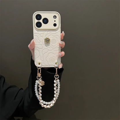 Elegant Floral Embossed iPhone Case – Mobizzio