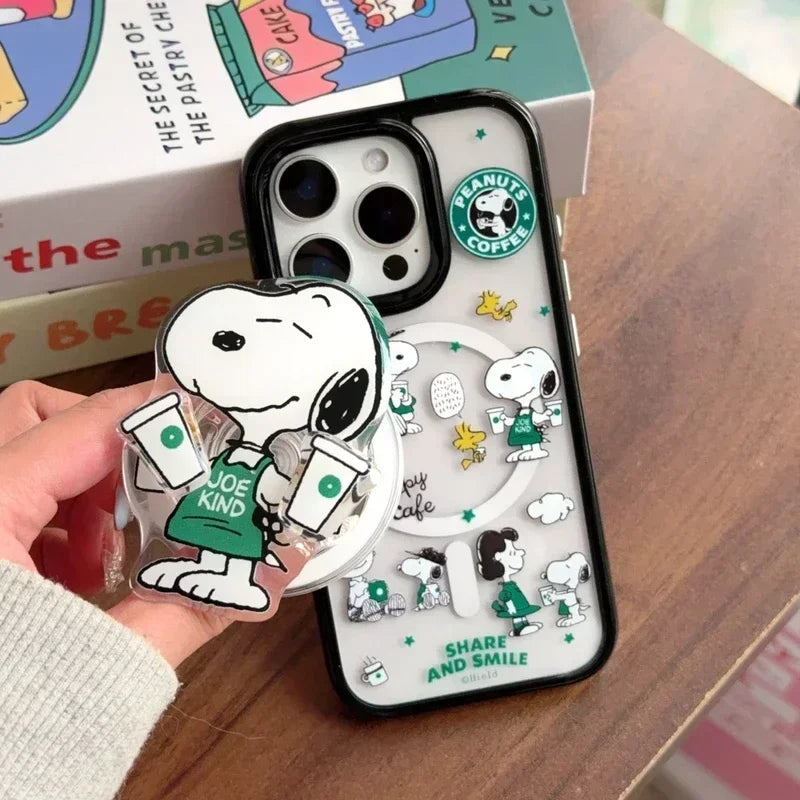 Cute Cartoon Sticker Art iPhone Case – Mobizzio