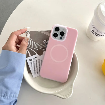 Luxury Jelly Liquid Silicone Magnetic For Magsafe Case For iPhone 17 Air 16 E 15 14 13 12 11 Pro Max Plus Shockproof Matte Cover