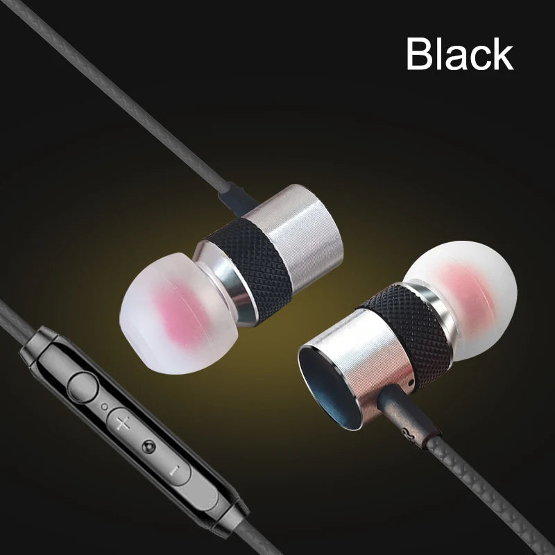 HiFi Wired Earphones with Dolby Surround Sound - 3.5mm Jack Enhanced Audio Quality In-Ear Headphone for Smart Phone PC Earphone