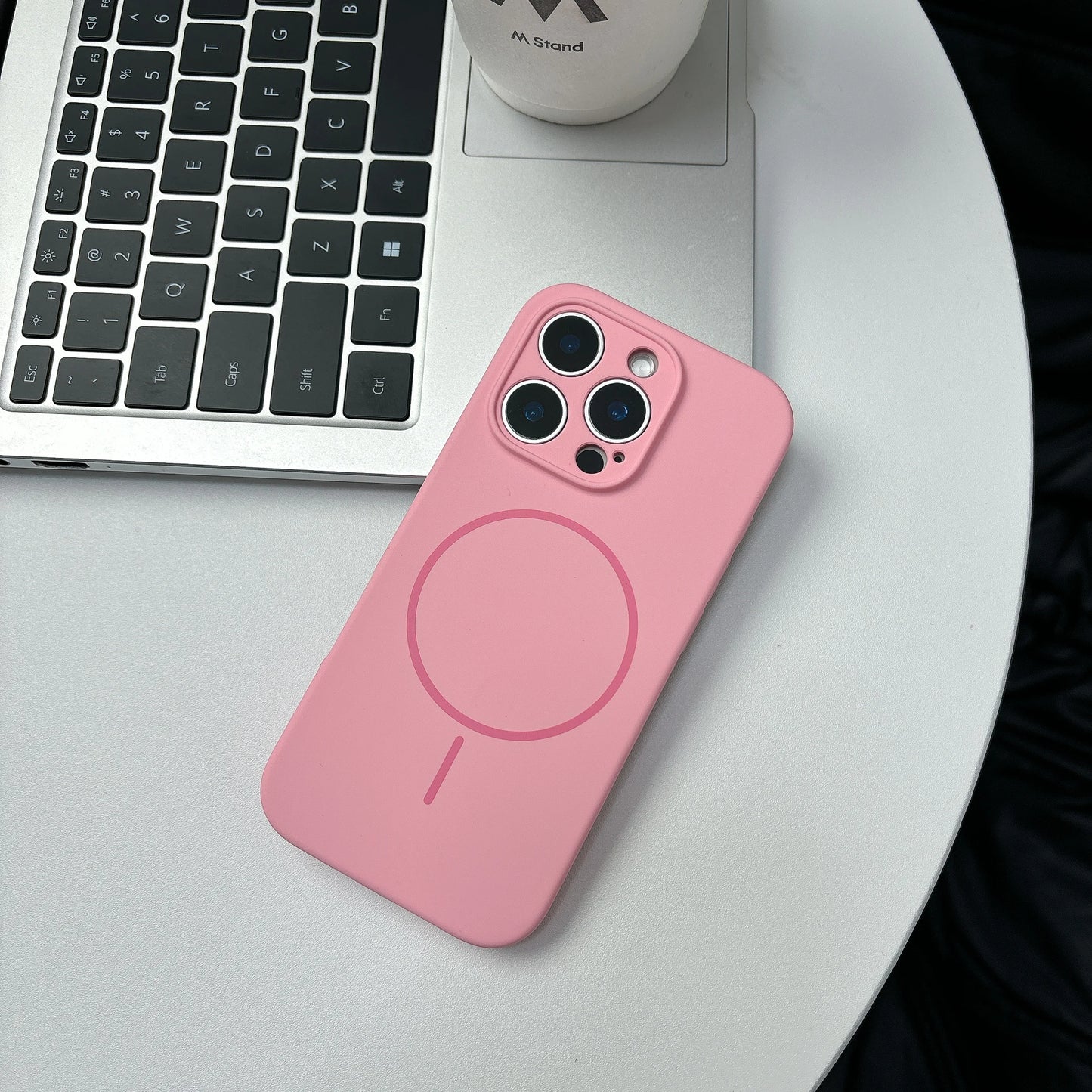 Fashion Fluorescent Silicone Magnetic for Magsafe Case For iPhone 17 Air 16 15 14 Plus 13 12 Pro Max Wireless Charge Candy Cover