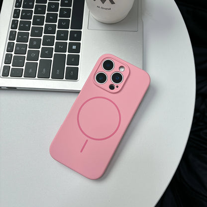 Fashion Fluorescent Silicone Magnetic for Magsafe Case For iPhone 17 Air 16 15 14 Plus 13 12 Pro Max Wireless Charge Candy Cover