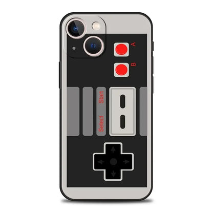 Vintage Tape Camera Gameboy Phone Case For iPhone Apple 16 15 14 13 12 11 Pro Max Mini 7 8 Plus XR XS X SE 2020 Black Cover