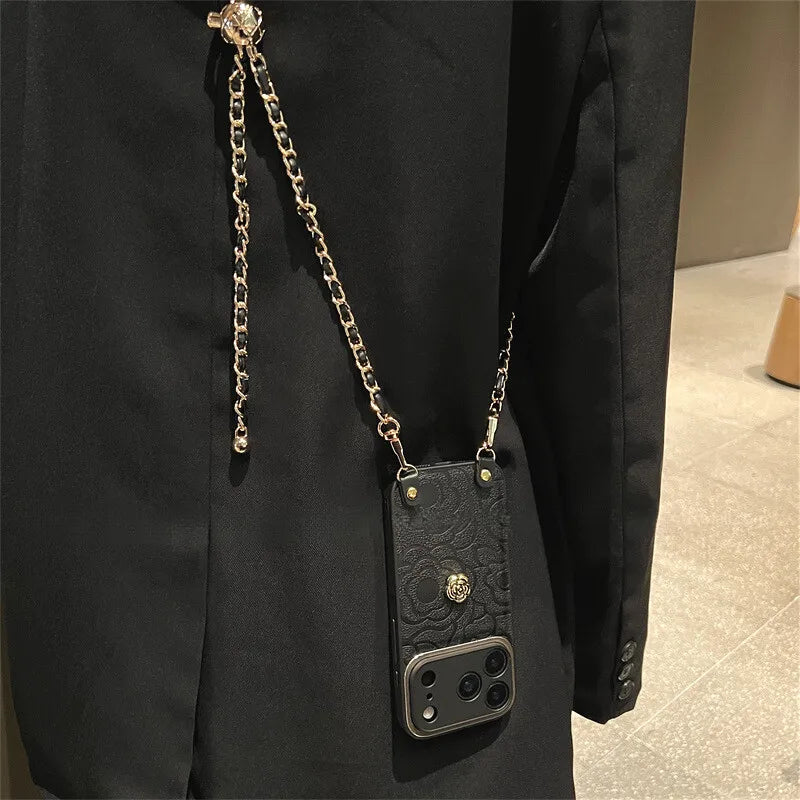 Elegant Floral Embossed iPhone Case – Mobizzio