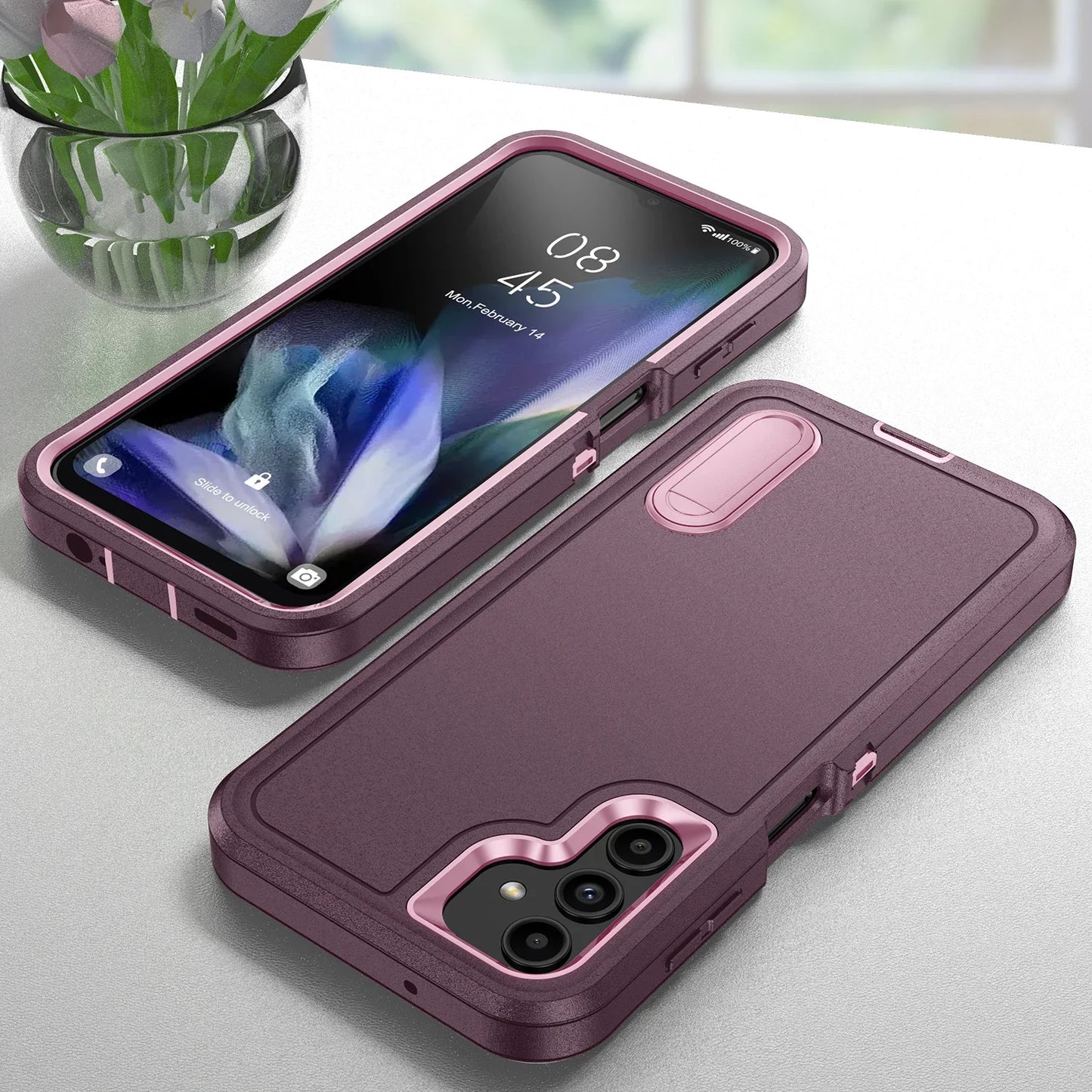 Anti-Shock Strong Cover Cases for Samsung Galaxy A17 A54 5G A56 A36 A16 A15 A14 A53 A13 S23 FE S24 S25 Ultra edge S22 Plus Bag