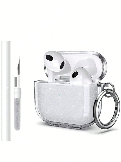 For Apple Airpods Pro/Pro2 Case Earphone Accessories Wireless Bluetooth Headset Silicone With Cleaner Kit For Airpods 3/4 Cover