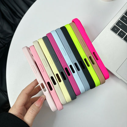 Fashion Fluorescent Silicone Magnetic for Magsafe Case For iPhone 17 Air 16 15 14 Plus 13 12 Pro Max Wireless Charge Candy Cover