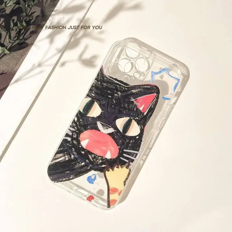 Art Sketch Cat iPhone Case – Mobizzio