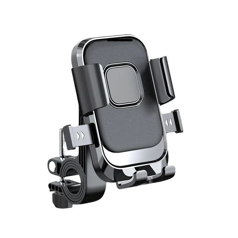 Motorcycles Bicycles Phone Holder Free Rotation Mobile Phone Navigation Bracket for Riding Shockproof for IPhone Xiaomi Samsung