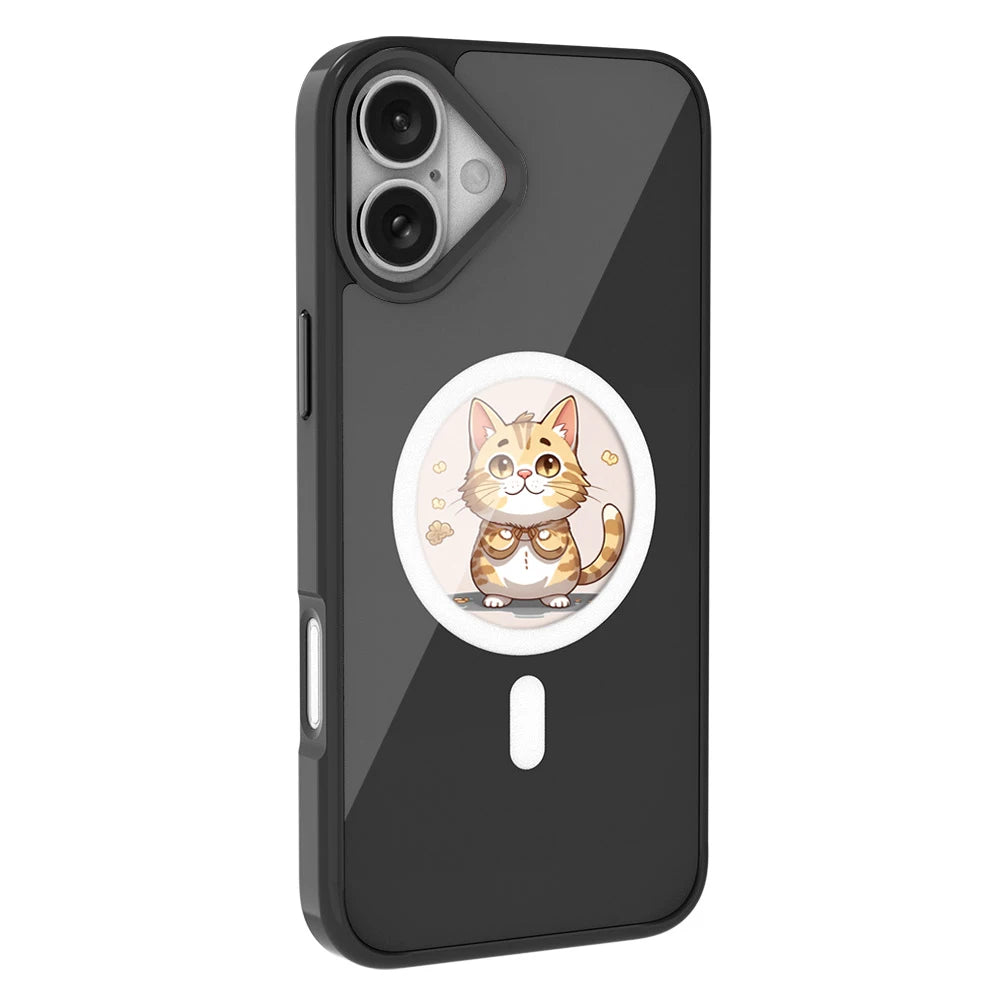 Magnetic NFC Ink Smart Phone Case For iphone 16 15 14 Pro Max DIY Picture Ink Phone Case Screen Phone Cover Four Colors Image