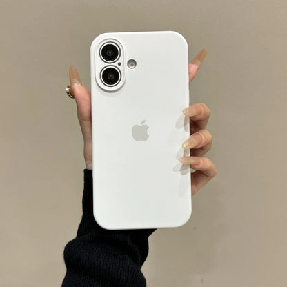 Original Liquid Silicone Phone Case For iPhone 16 15 13 12 14 Pro Max Apple Cases For iPhone 13 12 14 15 16 Plus Full Logo Cover