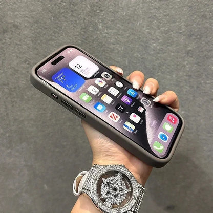 Luxury Magnetic Shockproof Phone Case For iPhone 16 15 14 13 12 11 17 Pro Max For Magsafe Funda Stand Glass Lens Protector Cover