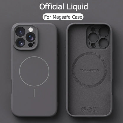 Original Liquid Soft Silicone For Magsafe Wireless Charge Magnetic Case For iPhone 16 Plus 15 14 13 12 Pro Max 11 Cover