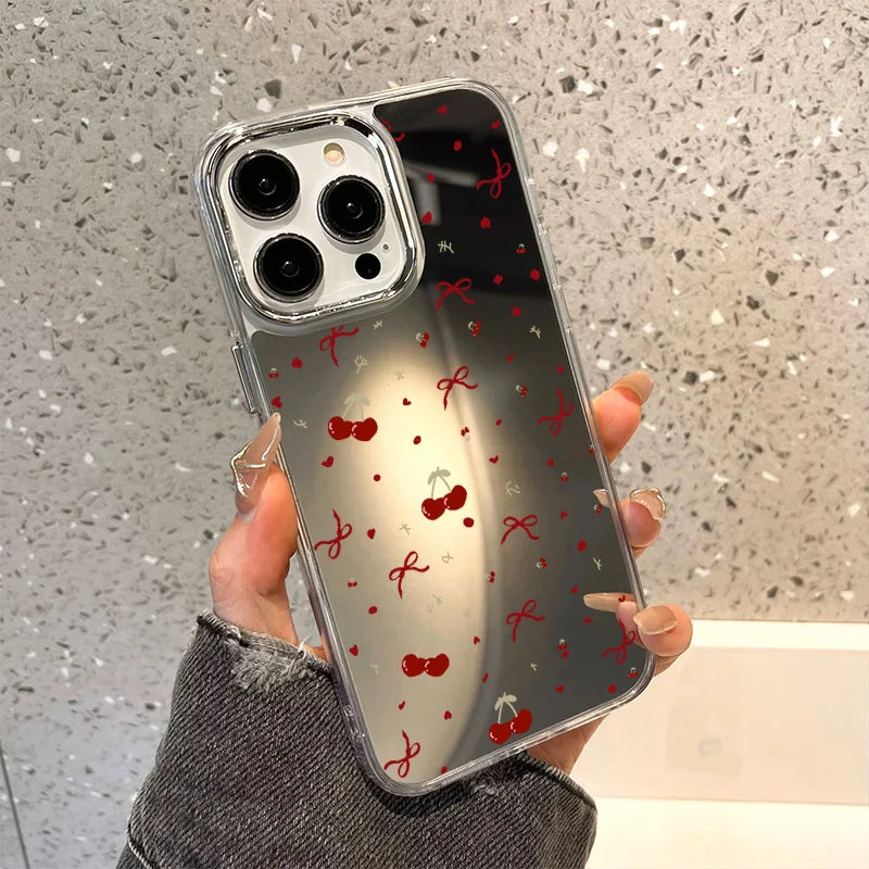Cute Bow Mirror Finish iPhone Case – Mobizzio