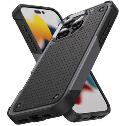 Hybrid Rugged Armor Shockproof Case For iPhone 11 12 13 14 15 16 Pro Max Xs XR 8 7 SE 2022 Hard Plastic Frame TPU Back Cover