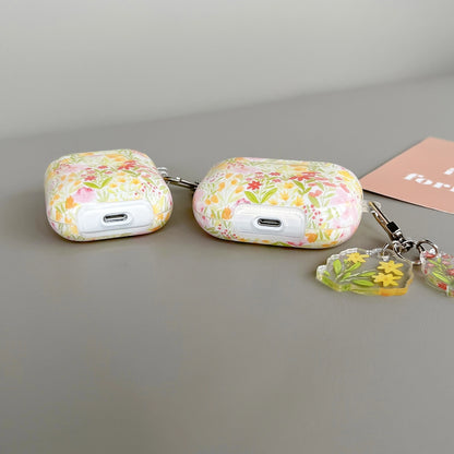glamorous floral pattern case for the AirPods1/2 AirPods3 AirPods pro and pro2 TPU headphone covers
