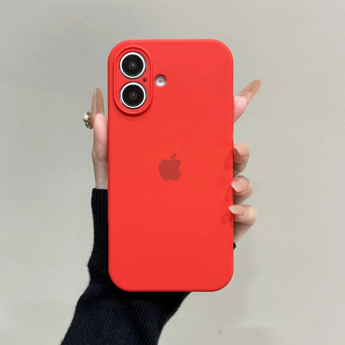 Original Liquid Silicone Phone Case For iPhone 16 15 13 12 14 Pro Max Apple Cases For iPhone 13 12 14 15 16 Plus Full Logo Cover