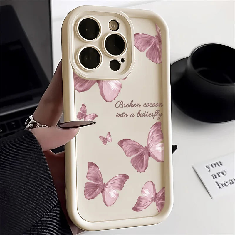 Minimal Butterfly Art iPhone Case – Mobizzio