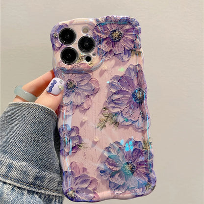 Retro Floral Art Designer iPhone Case – Mobizzio