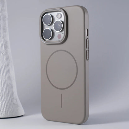 Luxury Original Hard PC Magsafe Case for iPhone 17 Air 16 15 14 Plus 13 12 Mini 11 Pro Max Shockproof Matte Thin Magnetic Cover