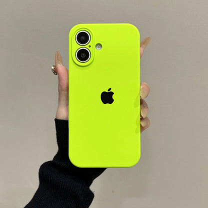 Original Liquid Silicone Phone Case For iPhone 16 15 13 12 14 Pro Max Apple Cases For iPhone 13 12 14 15 16 Plus Full Logo Cover
