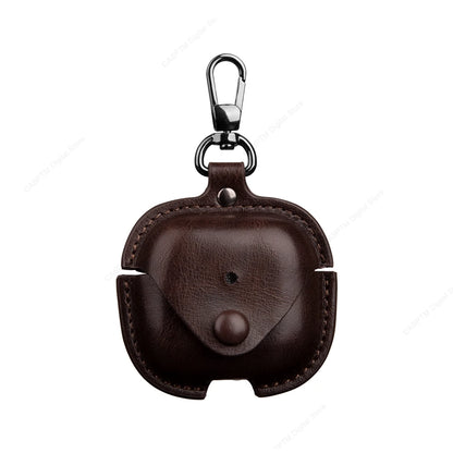 Retro Leather Case For AirPods 4 Pro 3 Business Earphone Cases For Apple AirPods 4 4th Generation Cover Headset Shell With Hook