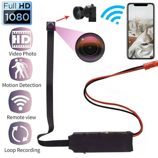 DIY WIFI IP Mini Camera Module Motion DV 1080P P2P Camera Video Recorder Home Security Mini Camcorder Remote Control Hidden TF