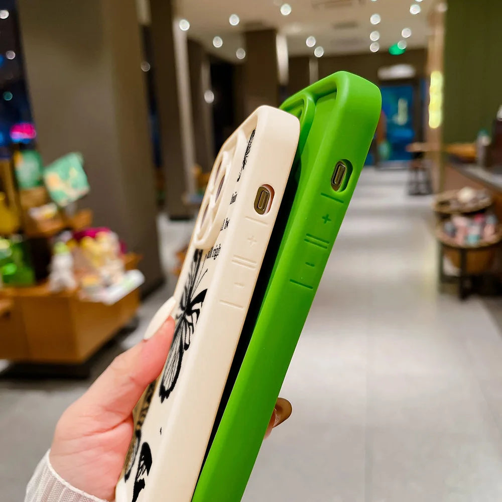 Minimal Butterfly Art iPhone Case – Mobizzio