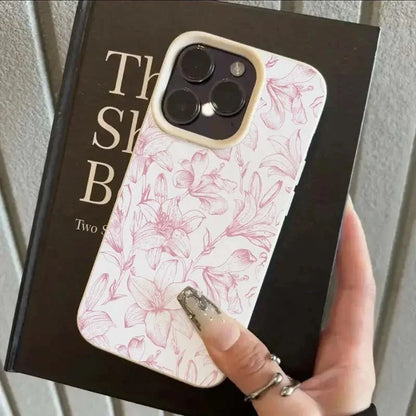 Delicate Floral Line Art iPhone Case – Mobizzio