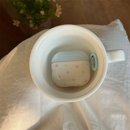 Colorful Stars For iPhone Headphone Case Airpods4 Wireless Bluetooth Headphone Case Airpodpro2 iPod Headphone Case Airpods3 Case