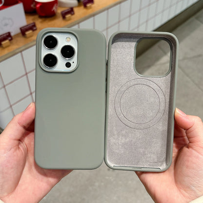Liquid Silicone Magnetic For Magsafe Wireless Charge Phone Case for iPhone 17 Air 16 15 Plus 14 13 12 11 Pro Max Original Cover