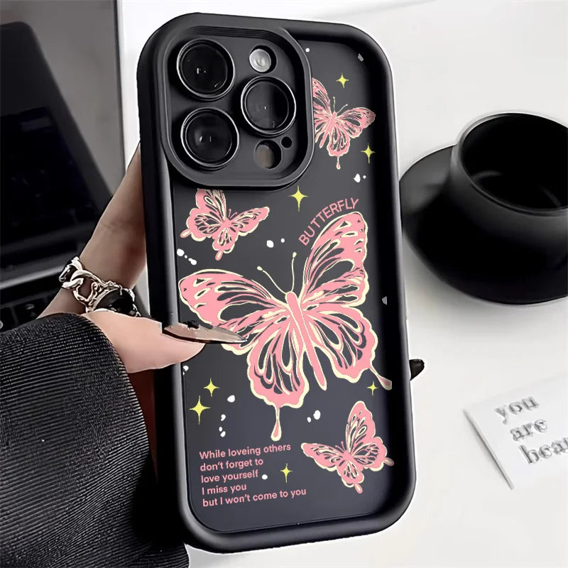 Minimal Butterfly Art iPhone Case – Mobizzio