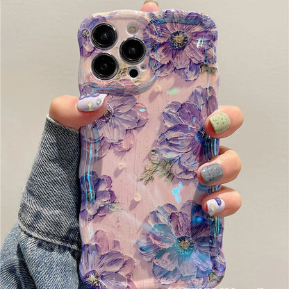 Retro Floral Art Designer iPhone Case – Mobizzio