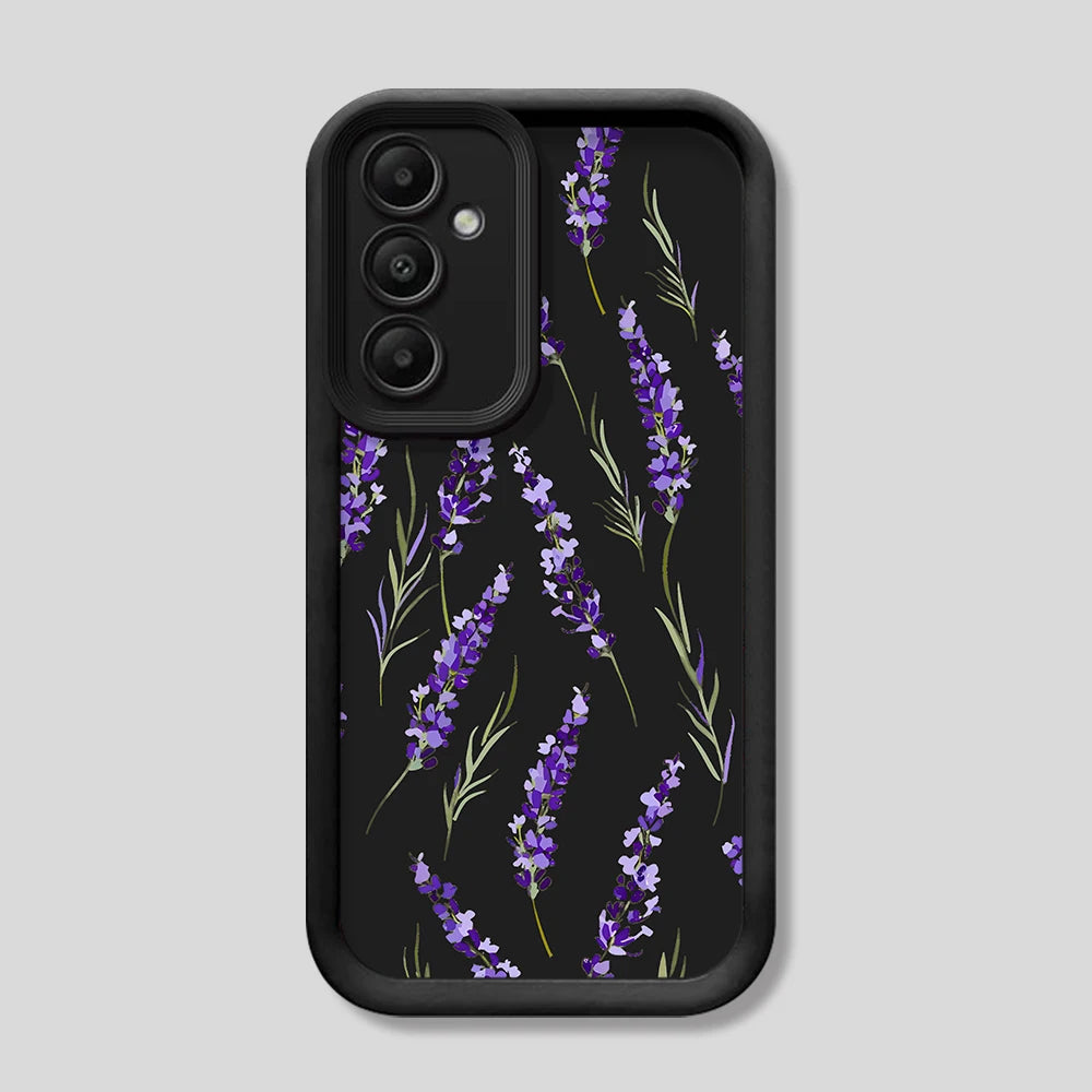 Little tulip Phone Case for Samsung Galaxy A25 A35 A15 A51 A55 A51 A71 A72 A73 A52 A52s A53 A54 4G 5G Soft Copa