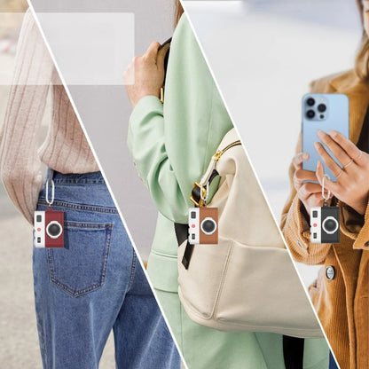 Fashion Retro 3D Camera Earphone Cover for Apple Airpods 4 Soft Silicone Bluetooth Headphone Protective Case New Design