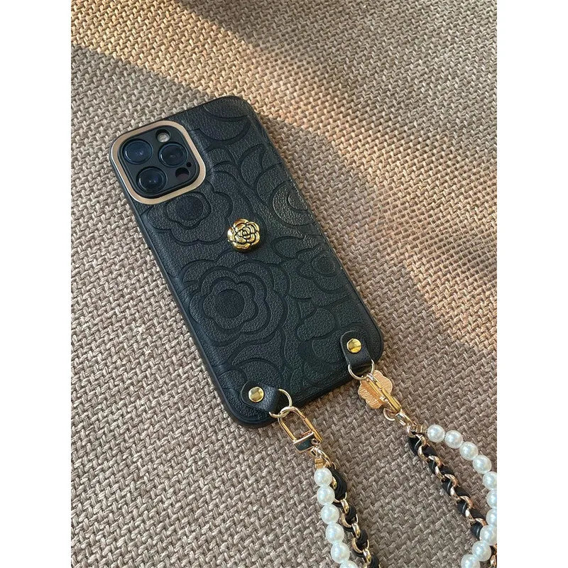 Elegant Floral Embossed iPhone Case – Mobizzio