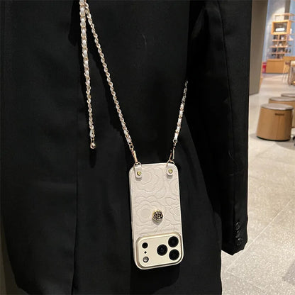 Elegant Floral Embossed iPhone Case – Mobizzio