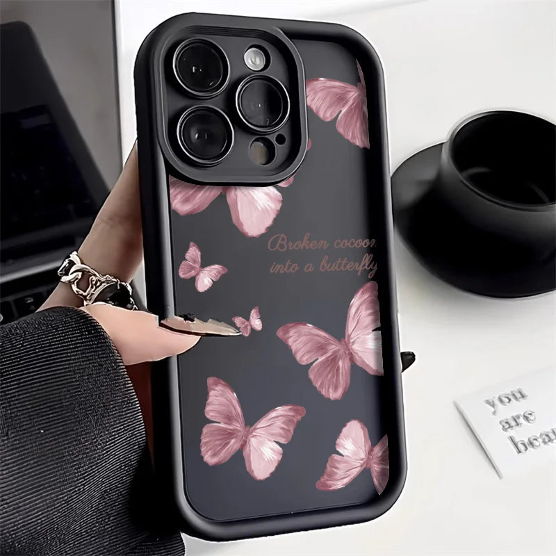 Minimal Butterfly Art iPhone Case – Mobizzio