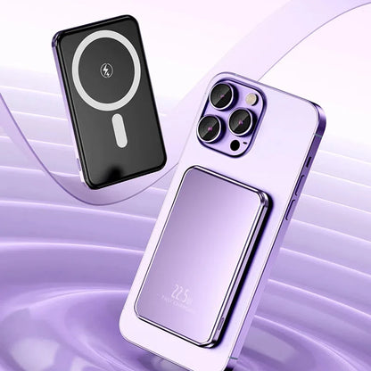 Xiaomi Ultra Slim Power Bank 50000mAh Mac Fast Charge Auxiliary Battery Magnetic Magnet Wireless Charging For IPhone Samsung