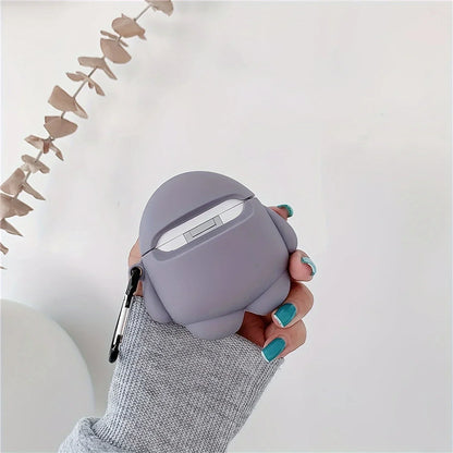 Cute Silicone Headset Cover For AirPods 4 1 or 2 3 Case Cartoon Shark Wireless Bluetooth Earphone Case Box For AirPods Pro 2
