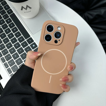 Fashion Fluorescent Silicone Magnetic for Magsafe Case For iPhone 17 Air 16 15 14 Plus 13 12 Pro Max Wireless Charge Candy Cover