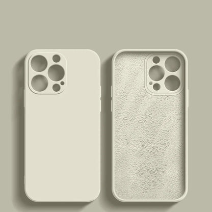 Luxury Liquid Silicone Phone Case For Apple iPhone 16 15 14 13 12 11 Pro Max Soft Case Shockproof Bumper Cover Phone Accessories