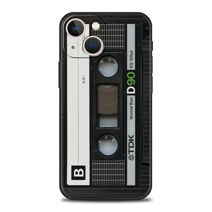 Vintage Tape Camera Gameboy Phone Case For iPhone Apple 16 15 14 13 12 11 Pro Max Mini 7 8 Plus XR XS X SE 2020 Black Cover