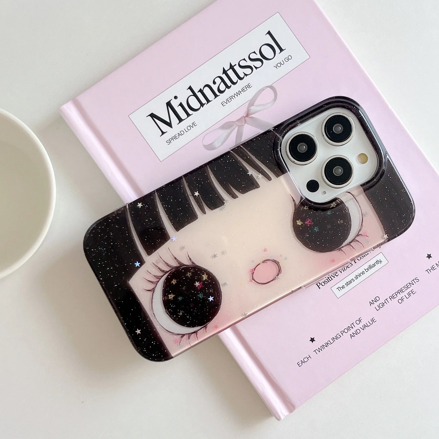 Artistic Cosmic Texture Designer iPhone Case – Mobizzio