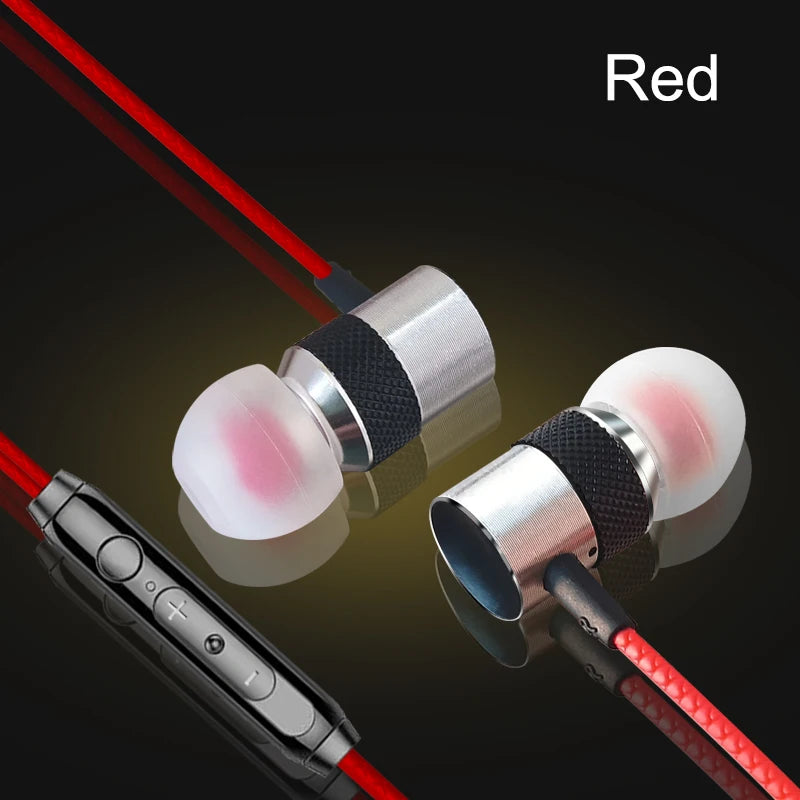 HiFi Wired Earphones with Dolby Surround Sound - 3.5mm Jack Enhanced Audio Quality In-Ear Headphone for Smart Phone PC Earphone