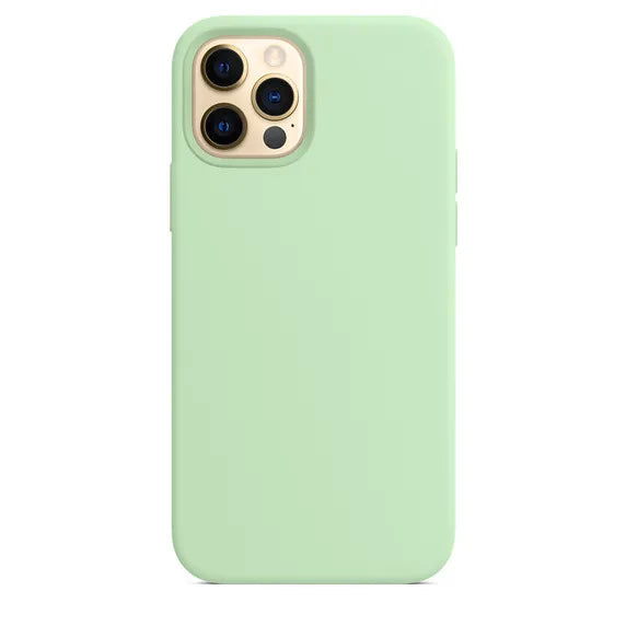 Original Official Logo Silicone Phone Cases for iPhone 11 12 13 14 15 Pro Max Skin for Apple iPhone 13 14 11 Pro Full Cover case