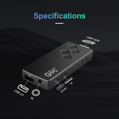 Mortal Android 14 Mini TV Stick Q2 16GB Quad Core Allwinner H313 New Wifi6 BT5.0 Global Streaming Smart TV Box VS Fire TV Stick