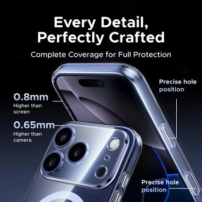 Crystal Clear Magnetic Protection iPhone Case – Mobizzio