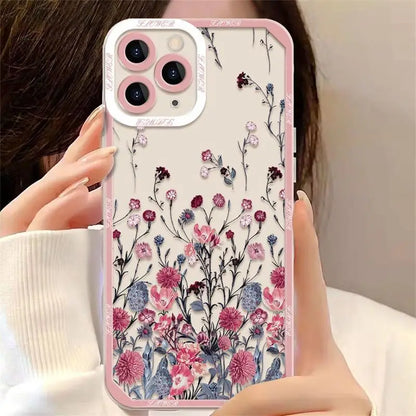 Flower Case For Samsung Galaxy A06 A56 A16 A36 A55 5G A15 A54 A14 A34 A50 A23 A32 A33 A31 A51 A71 A05 A05S S25 Ultra Plus Cover